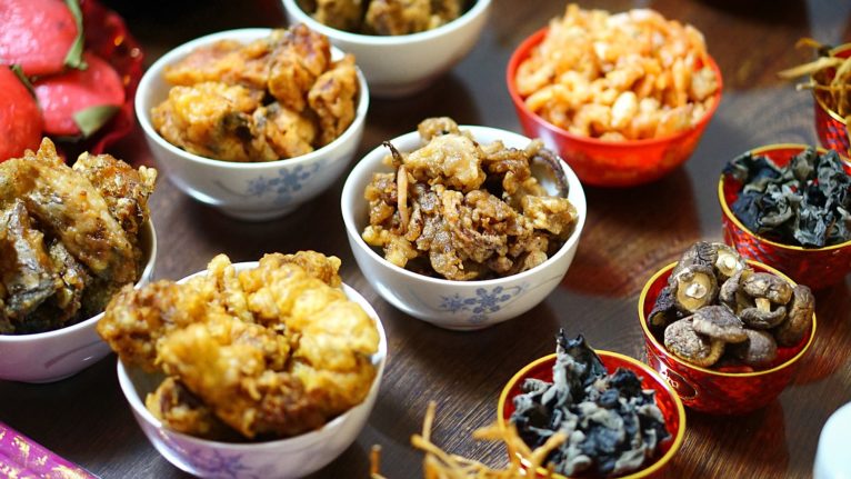 Chiński Nowy Rok, jedzenie, kuchnia, potrawy